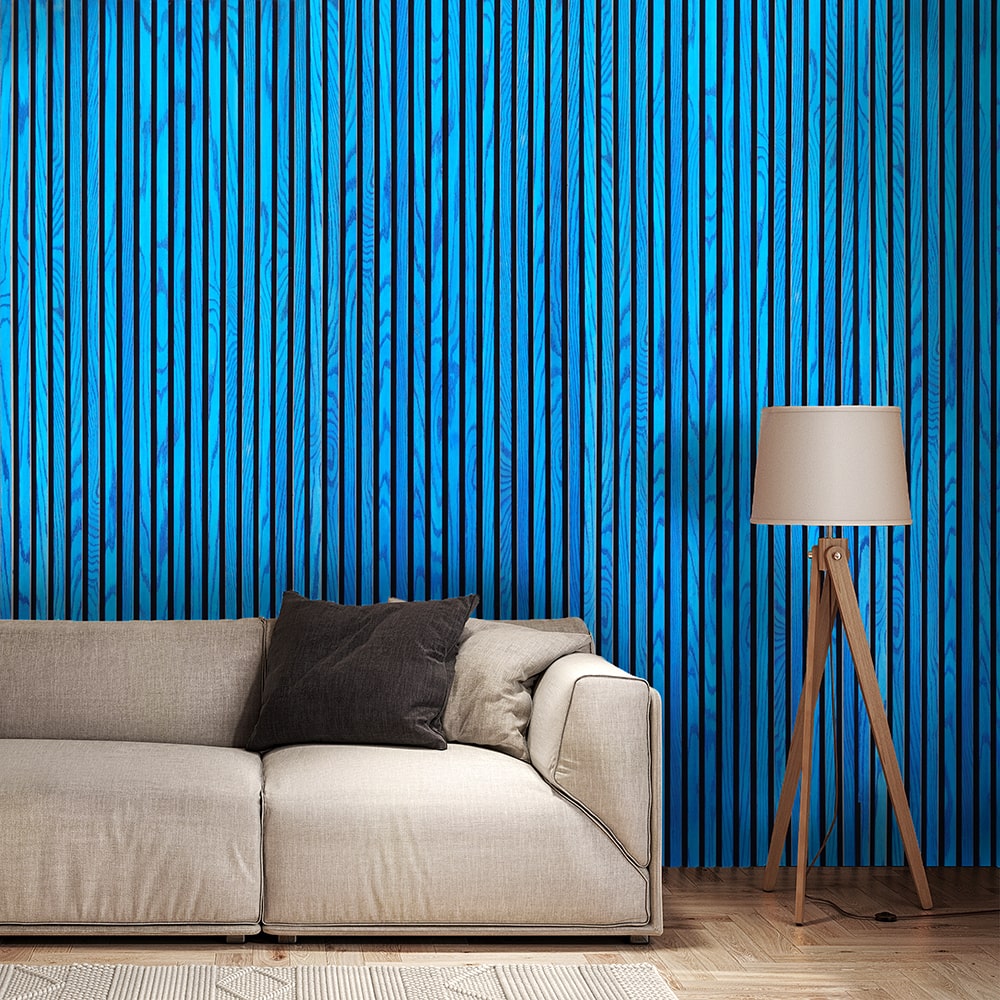 پنل آکوستیک آبی 1