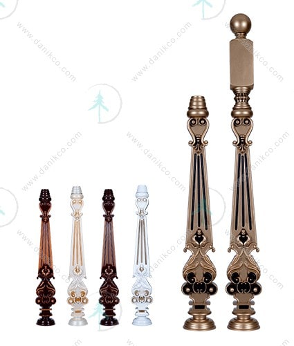 پایه نرده مدل پرگاس