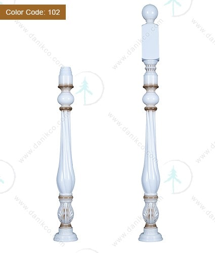 پایه نرده مدل جام پیچ 3
