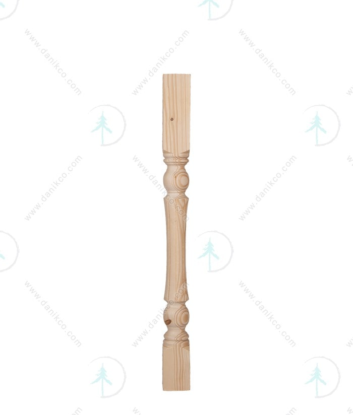 پایه و ایستگاه چوبی مدل یک هلال 3