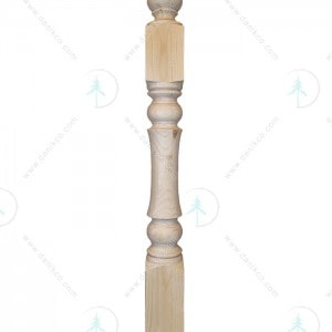 پایه و ایستگاه چوبی مدل یک هلال 2