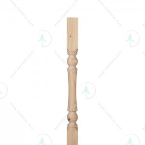 پایه و ایستگاه چوبی مدل یک هلال 3